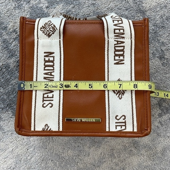 Steve Madden Bwebber Convertible Tote Bag True Cognac Viral TikTok - Picture 9 of 16